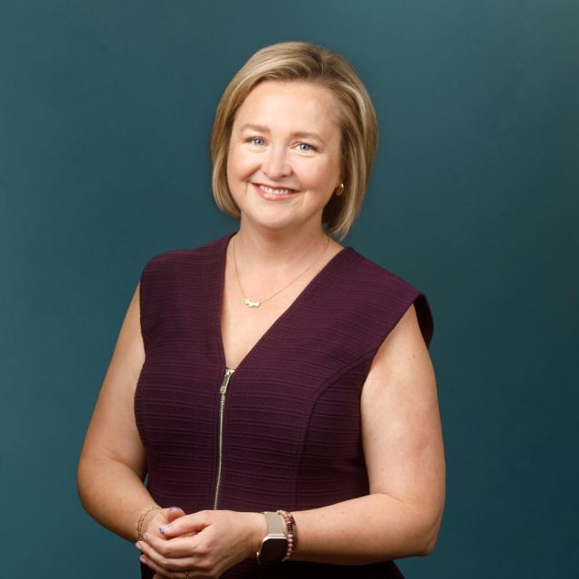 Professional headshot of Adriane Schrauben, CPA, MBA